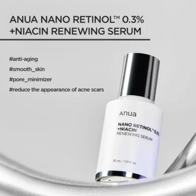 Anua Nano Retinol 0.3% + Niacin Renewing Serum 30ml 1
