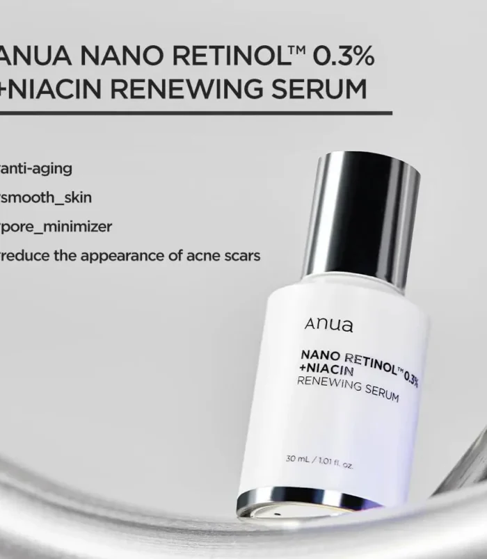 Anua Nano Retinol 0.3% + Niacin Renewing Serum 30ml 1