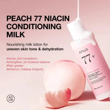Anua Peach 77 Niacin Conditioning Milk 150ml 1