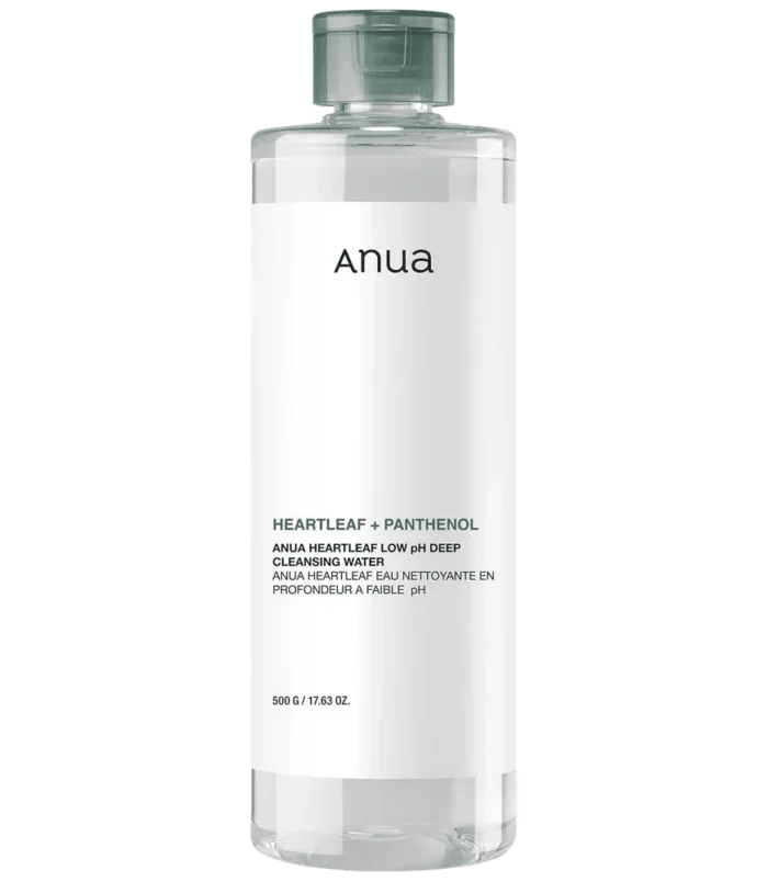 Anua Heartleaf Low pH Deep Cleansing Water 500ml Anua Heartleaf Low pH Deep Cleansing Water 500ml