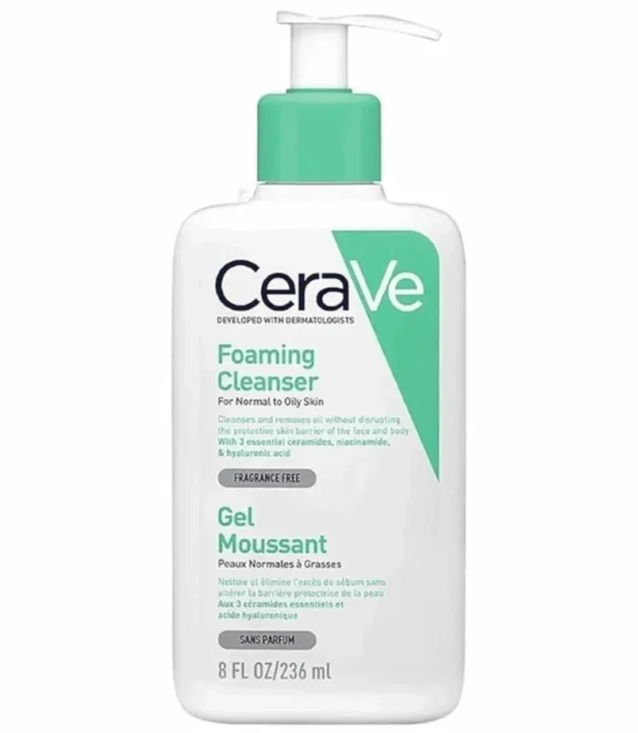 CeraVe Foaming Cleanser Gel Moussant 236ml CeraVe Foaming Cleanser Gel Moussant 236ml
