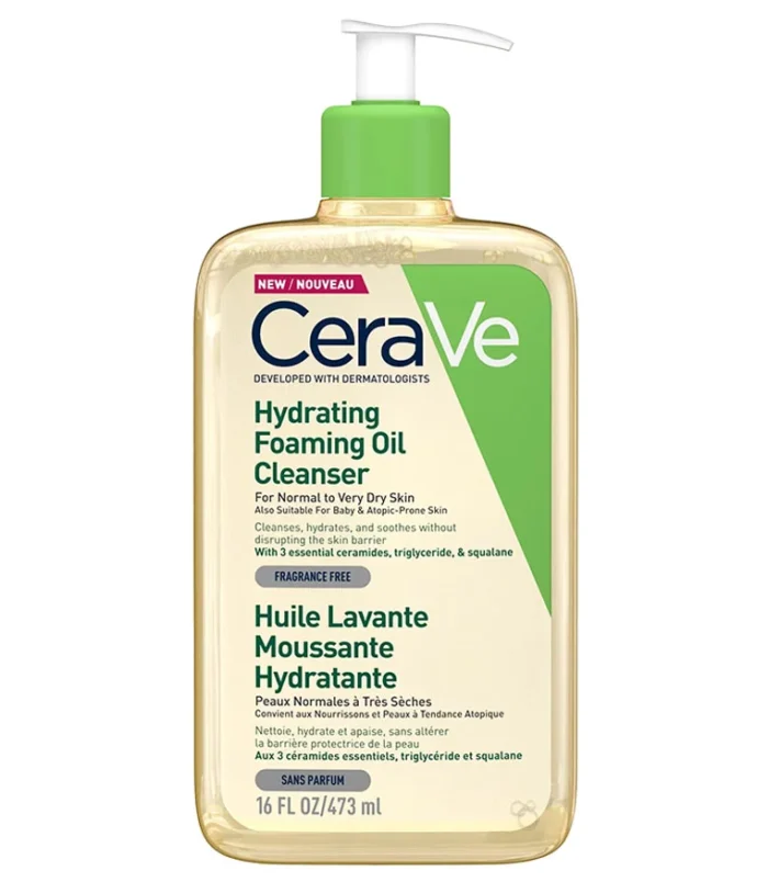 CeraVe Huile Lavante Moussante Hydratante 473ml