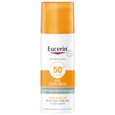 Eucerin Sun Oil Control Gel-Crème Toucher Sec SPF 50+ 50ml