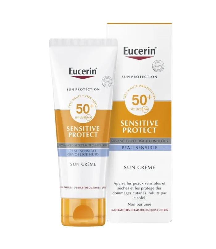 Eucerin Sun Sensitive Protect Crème Solaire SPF 50+ 50ml 1