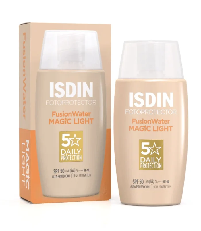 ISDIN Fotoprotector Fusion Water Magic Light SPF 50 50ml