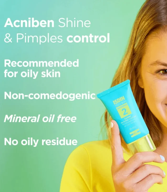 Isdin Acniben 2 Gel-Crème Control Brillance & Boutons – 40ml 1