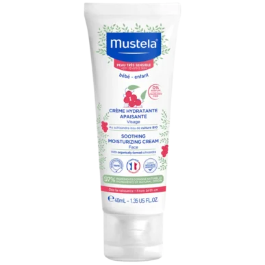 Mustela Crème Hydratante Apaisante Visage 40ml