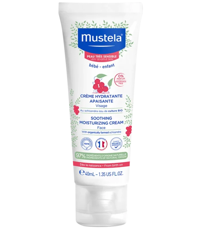 Mustela Crème Hydratante Apaisante Visage 40ml