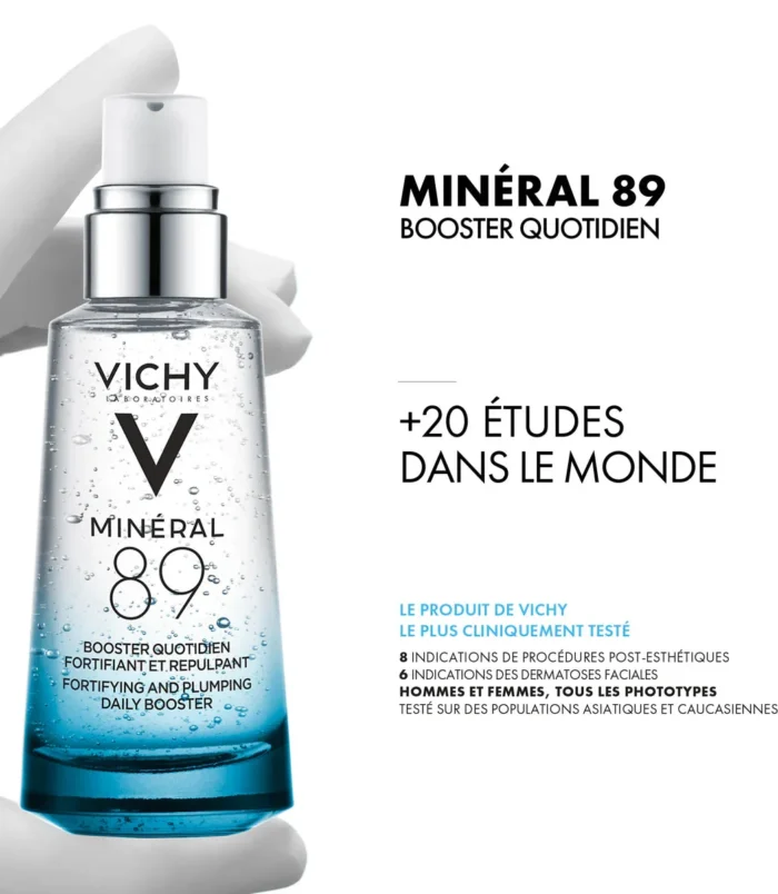 VICHY Minéral 89 Sérum Booster Hydratant Fortifiant Repulpant 1